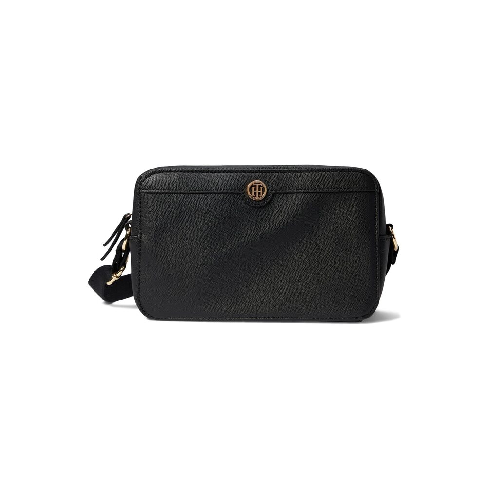 9807 Gretta II Camera Crossbody Saffiano PVC Black One Size